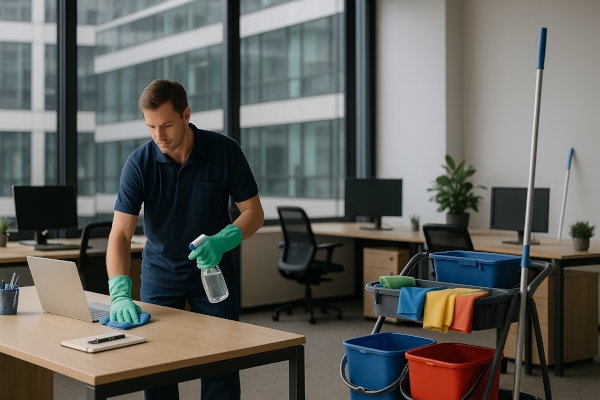 HuG Blog Büroreinigung - Putzkraft
