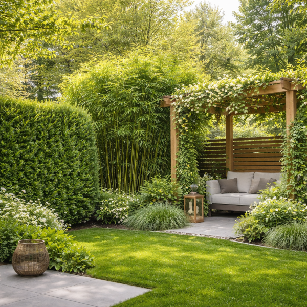 Sichtschutz im Frühjahr - Bild 2